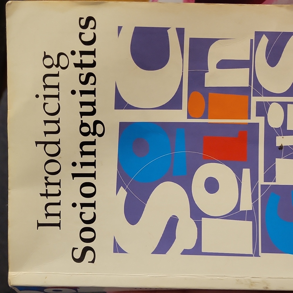 Introducing Sociolinguistics (used) Andrea Deumart